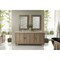 James Martin Vanities Portland 72in Double Vanity Whitewashed Walnut w/ 3 CM White Zeus Quartz Top 620-V72-WW-3WZ - alternate 2